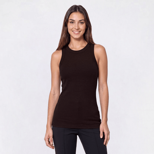 Womens Architect(R) 2x2 Ribbed Crew Neck Tank Top alternate view